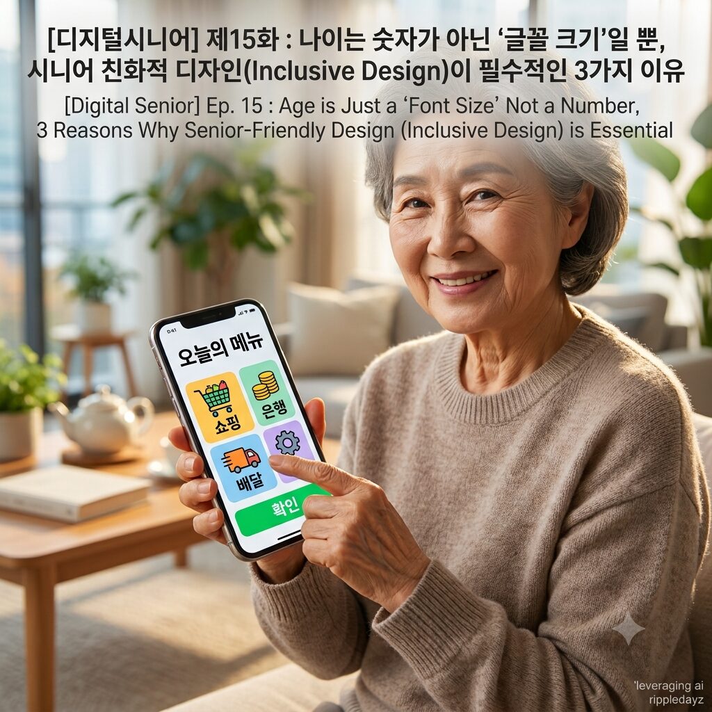 시니어 친화적 디자인